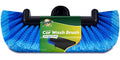 SCRUBIT 12" Car Wash Brush with Soft Bristles for Car Truck Boat Deck & House Cleaning, Exterior Washing Brush Connects with Pole & Hose, Storage Bag Included (Blue)