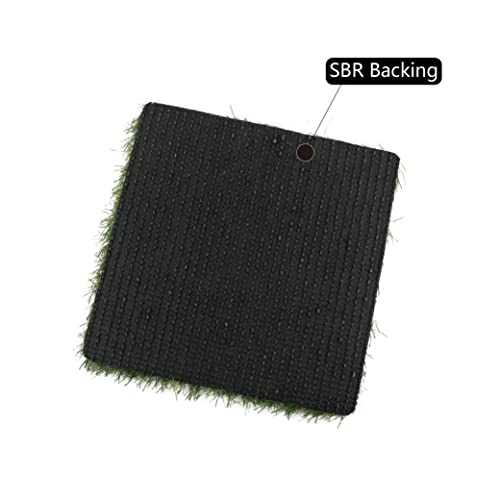 KuGuo Chicken Nesting Box Pads, 6 Pack, 12 x 12 in, 0.78 in Thickness | Soft, washable synthetic turf cushions eggs, drains quickly and helps keep nesting boxes cleaner for hens and small pets