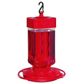 Hummingbird Feeder 32 oz [Set of 6] Plastic Hummingbird Feeders for Outdoors - Humming Bird Feeders - 10 Feeding Ports - Wide Mouth for Easy Filling/2 Part Base for Easy Cleaning