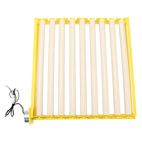 Egg Incubation Tray, Fully Automatic 360 Degree Turning Roller System, | Holds 56 Chicken 39 Duck or 104 Quail Eggs, 16.9x16.7x2.1 Inch ABS PVC Tray for 110V Incubator (110V) - size: 110V