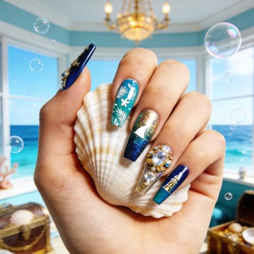 PH PandaHall 3pcs Nautical Treasure Nail Stamping Plate Anchor Lighthouse Nail Arts Stencils Pirate Nails Stamper Ocean Life Nail Image Plates for Ocean Lover Women Manicure Salon Design Print - style: Nautical Treasure