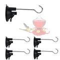 4pcs Window Suction Hooks for Bird Feeders - Compatible with Hummingbird Feeders and Plant Hooks, Featuring Extra-Strong Drip-Glue Suction Cups