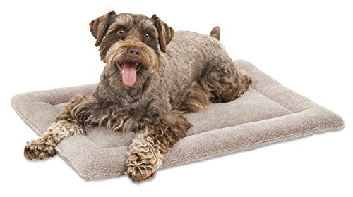 Petmate Aspen Pet Rectangular Kennel Mat, Dark Gray, for 28' Crates - size: 20-30 lbs