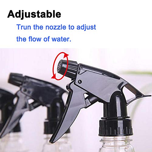 Avenoir Adjustable Mister Spray Bottle 250ml | Adjustable Nozzle for Fine or Strong Mist. Great for Hair, Plants, and Home Cleaning. Durable, Leak-Proof, Easy to Use - color: 250ml Bottle