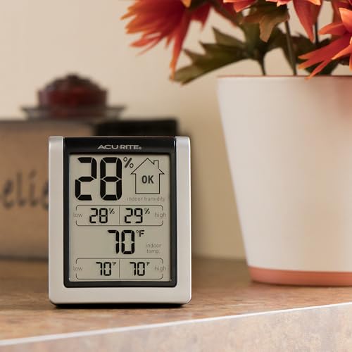 AcuRite Digital Indoor Thermometer and Hygrometer, Classic - color: Classic