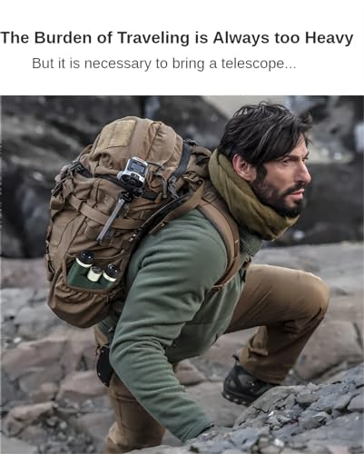 10x42 Professional Adult Binoculars with Tripod and Smartphone Adapter, for Bird Watching, Hunting, Concerts, and Travel - Green - color: Green