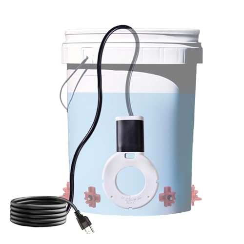 150W Chicken Water Heater,Submersible Bucket Heater Deicer for Poultry | Prevents frozen water in winter,Freeze-Proof Poultry Waterer,for Bird Bath,Chicken Waterer,Cat Waterer, Dog Waterer - size: 150Watt