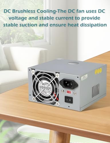 DC 60mm x 25mm Brushless Cooling Fan 24V Dual Ball Bearing 2Pin for DIY Exhaust Project Freezer Replacement - size: 6025