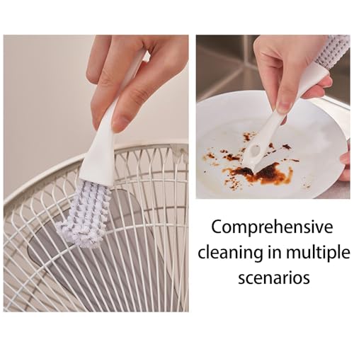 Long Handle Bird Cage Brush Scraper Efficient Parrots Droppings Removal Tool for Pet Cages Perches Accessory