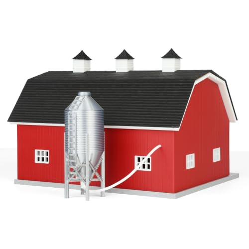 REVD 1/64 10-Ton Feed Bin with Auger & Flex Auger Attachments Toys, 3D Printed, RVD1031