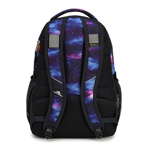 High Sierra Swerve Laptop Backpack, Cosmos/Midnight Blue, One Size - color: Cosmos/Midnight Blue