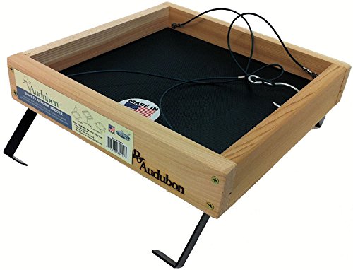 Audubon 3 in 1 Wild Bird 3 Cedar/Screen Platform Bird Feeder 1 ports