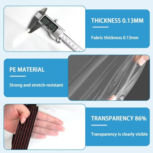 Clear Tarp Heavy Duty Waterproof,90% Transparent with Grommets | 4x6ft 10 mil clear vinyl tarp UV-resistant for greenhouse,patio,porch enclosure,chicken coop,garden and outdoor cover - size: tarp-4x6ft-1P