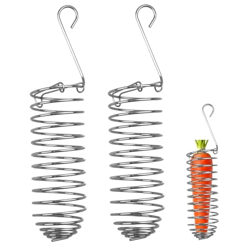 2 Pack Millet Spray Holder for Parrots, Parakeet Treat Sticks Feeder, Natural Millet Treats and Crunch Bars for Birds, Includes Cuttlebone and Calcium Block for Active Beak Chewing and Play