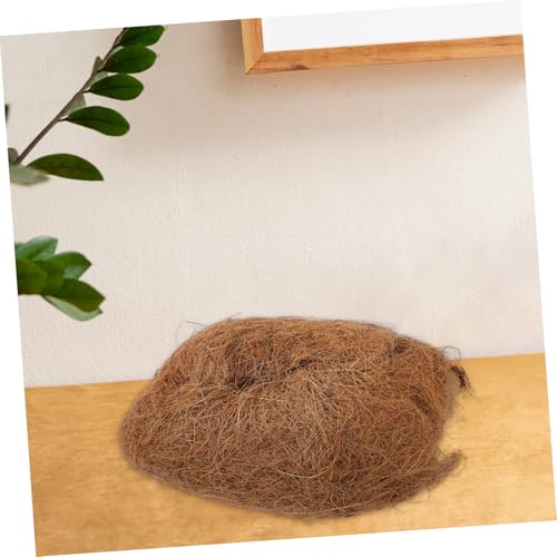 100g Coconut Fiber Nesting Pads for Small Animals Birds Natural Absorbent Bedding Material for Comfortable Nesting Hiding Coconut Fiber for Cozy Dry Environments