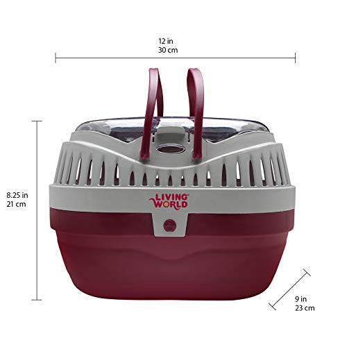 Living World – Pet Carrier for Small Pets, Large