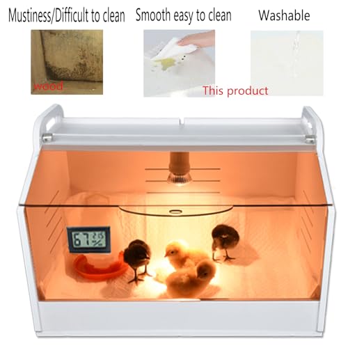 Intelligent Brooder Box 10-15 Newborns Chicks Quail Birds Egg Incubator | Chicken brooder,Brooder box for chicks,Chick brooder box,Bird house,Quail brooder,Chick feeder and waterer kit
