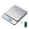 Upgraded Large Range Small Kitchen Scale, USB Charging Mini Food Electronic Scale, High Accuracy Cooking Scale, Pocket Scale with LCD Display, 1kg/0.01