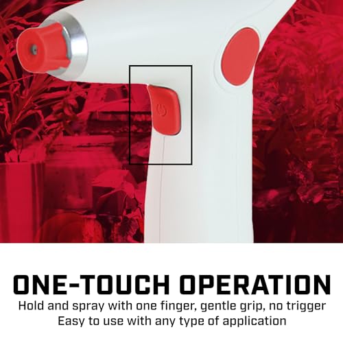 CHAPIN 34-Oz Battery Powered Sprayer with Continuous Spray | Adjustable nozzle for fine mist, spot spraying and targeted plant care
