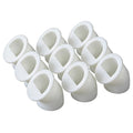 Quail Chick Port Feeder for DIY Buckets & Containers, Feed Saver Ports for Coturnix Quail (1.5in · 9-Pack)