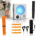 Hunter Portable Game Dragging Mat + FIREGOWIN Electronic Laser Training Target System–Field Recovery & Precision Practice Bundle