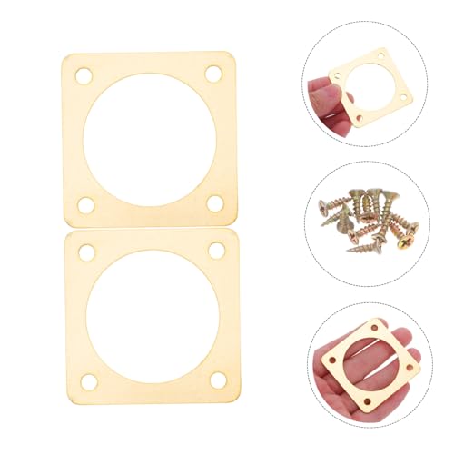 4Pcs Sparrow House Metal Entrance Protector Durable Predator Defense Hole Guard with Inner Diameter for Easy Outdoor Mounting for Birdhouse Protection