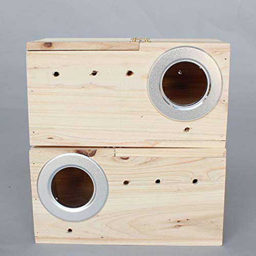 5pcs Bird House Predator Guards Stainless Steel Rings Excludes Different Bird Species and Protects The Entry Hole 65mm