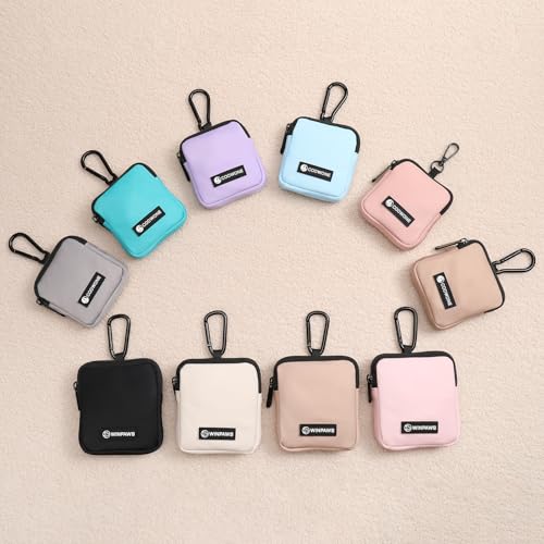 Dog Treat Pouch with Training Clicker,Waterproof Nylon Fabric Poop Bag Holders for Leashes,Hands Free Small Dog Walking Bag with Carabiner, Pet Puppy Training Walking Essentials (Coffee) - color: Coffee
