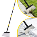 Garden Flat Shovel, 60" Floor Scraper with Adjustable Long Handle | Heavy Duty Multifunctional Cleaning Shovel, Metal Floor Scraper for Weeding, Scraping, Ice & Snow Removal, Sidewalk, Garden