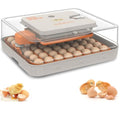 56-Egg Incubator, Automatic Egg Turner with LED Candler, Smart Temperature & Humidity Control, Automatic Water Refill, 360° Clear View, Airflow Circulation – Chicken, Duck, Quail, Bird Egg Hatcher