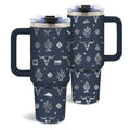 DUUV Western Cowboy Tumbler 40oz, Insulated Western Gift for Women | Engraved Sheep Head Cow Cup Gifts for Western Lovers Leakproof, Cowgirl Gift Mug, Appreciation Gifts for Girls Boy, 1 Pack - color: Western Sheephead