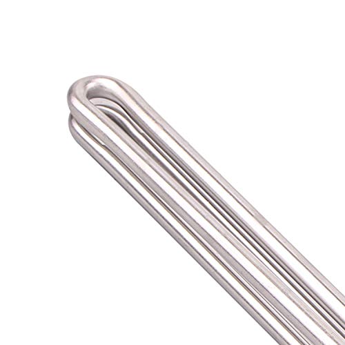 DERNORD 1.5 Inch (OD50.5mm) Tri-clamp Foldback Heating Element Stainless Steel Immersion Water Heater (240v 5500w) - size: 240V 5500W
