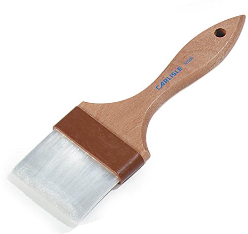 SPARTA 4039800 Nylon Wide Brush, Flat With Nylon Bristles, 3 Inches, Tan - size: 3" Wide Brush