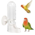 Automatic Pet Bird Water Feeder, Bird Water Dispenser for Cage, Bird Cage Suspended Automatic Water Dispenser, Bird Feeders for Parakeet Budgie Cockatiel Lovebirds Canary Finch (110ml) - size: 110ml