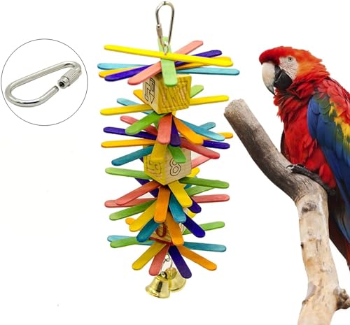 10-Pack Parrot Toy Hook Stainless Steel Parts Heavy Duty Metal Hooks Suitable for Most Bird Or Small Animal Hanging Toys Parrot Bird Toy Hooks Metal Stainless Steel Parts DIY Bulk