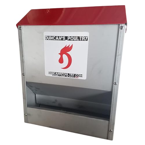 DUNCAN'S FAMILY FARM STORE Duncans Poultry 30 LB Space Saver Wall Feeder
