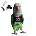 Bird Flight Harness Vest, Parrot Flight Suit with Leash, Bird Flying Clothes with Rope and Handle for Outdoor Activities (Without Leash,Cockatiel) (L, with Rope)