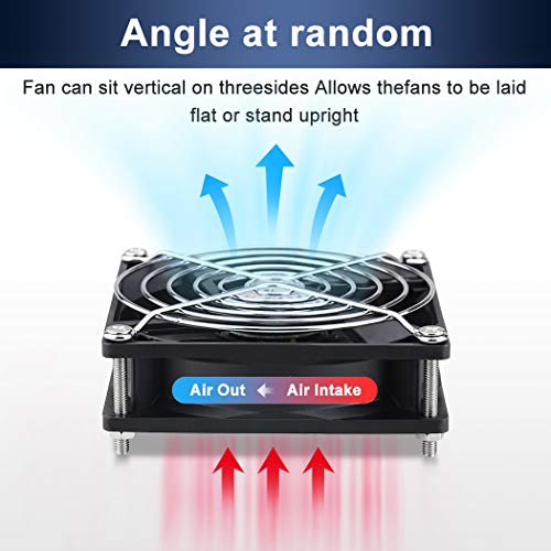 Wathai EC 92mm AC Axial Cooling Fan 110V 120V Industrial Case Fan 90mm | AC 110v - 240V Dual Ball High Speed Energy-efficient and lightweight - style: 92x25mm