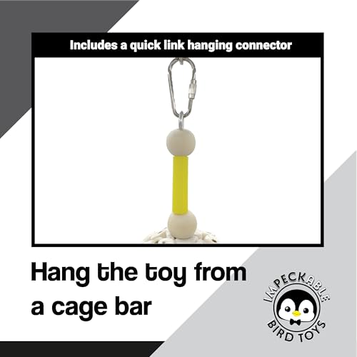1927 Large Sola Cake Wood Ball & Paper Cupcake Cup Bird Toy - Shredding & Foraging Parakeet Toys - Natural Bird Cage Accessories for Small Med and Large Birds - Destructible Bird Chew for Cage - size: Large