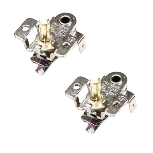 Fielect 2pcs Thermostat Adjustable Electric Heater Heating Temperature Controller 250V 16A N.C - size: 2pcs