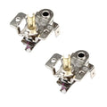 Fielect 2pcs Thermostat Adjustable Electric Heater Heating Temperature Controller 250V 16A N.C - size: 2pcs