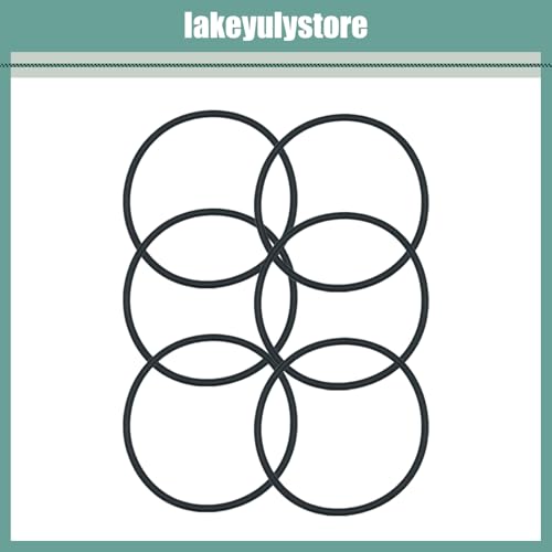 ppf310kit Replacement Miller Little Giant O-Ring for Poultry Fountain PPF3 PPF5 PPF7 (6 Pack)