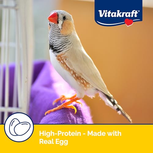 Vitakraft VitaSmart Egg Food for Birds - Daily Supplement for Parrots, Parakeets, Cockatiels, and Canaries - Bird Calcium Supplement 1.1 Pound (Pack of 1) - size: 1.1 Pound (Pack of 1)