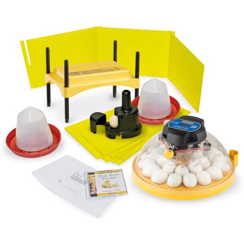 Brinsea Maxi 24 Advance Complete Classroom Egg Hatching Incubation Kit | Bring embryology to life! Includes incubator, all accessories & lesson plans teachers need for effortless classroom hatching - size: Classroom Kit, 24 Eggs
