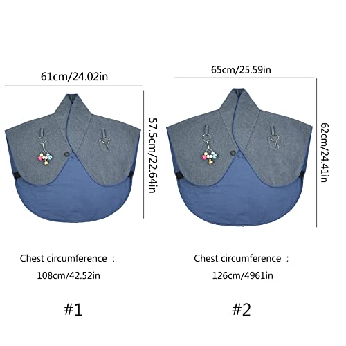 Parrots Anti-Scratch Shoulder Protector for Bird Anklet&Toy Cockatiels Finches Multi-Functional Pet Shoulder Pad Diaper