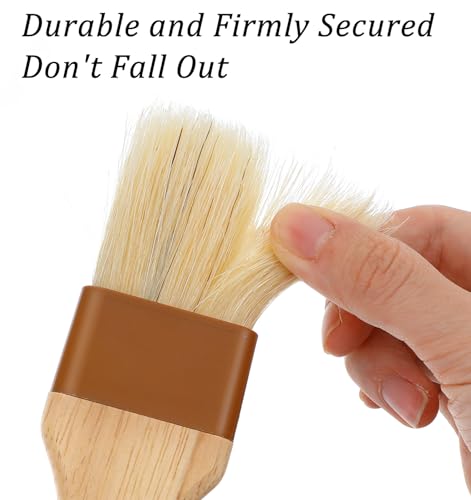 2Pcs Basting Brushes for Cooking, Cooking Brush for Oil and Sauce, Suitable for Oil Sauce Kitchen Baking Tools