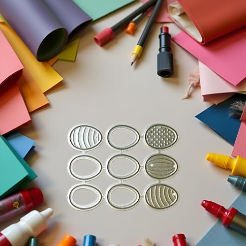 Easter Eggs Metal Cutting Dies Embossing Dies Stamps for Card Making DIY Embossing Photo Album Decorative Craft Embossing Dies Clearance Metal Scrapbooking Die-Cuts Card Making Accessories