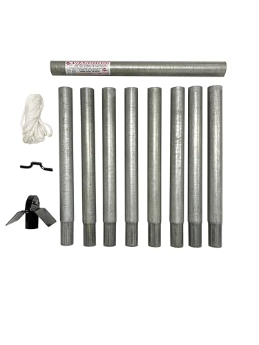 Galvanized Steel Easy Pulley System Martin House Pole
