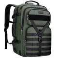 WITZMAN Travel Backpack for Men 45L Convertible Bag Fits 17" Laptop | Large Nylon Carry on Luggage Bag, 3 in 1 Laptop Backpack Airline Approved, For Weekend Getaway, Overnight Trip, B688 Green - color: Light Green