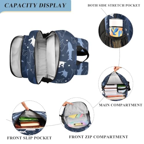 Kids Backpack Elementary Middle School Bags for Boys Girls | Travel, Daypack, Lightweight, Waterproof, with Reflective Strip - color: Multi 17